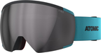 ATOMIC goggles Redster HD teal blue w/silver HD C2-3