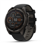 GARMIN Fenix 8 47mm Sapphire Solar dark grey/black