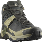 SALOMON X Ultra 5 Mid GTX peat/gray green/blue nights shoes