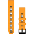garmin-siksna-pulkstenim-quickfit-22mm-silicone-orange-grey