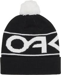 oakley-cepure-ziemas-factory-cuff-beanie-black-white