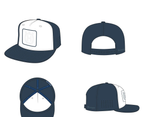 HUSQVARNA Authentic Cap blue/white hat