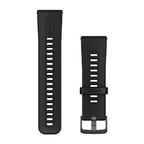 GARMIN Venu X1 24mm Silicone black watch band