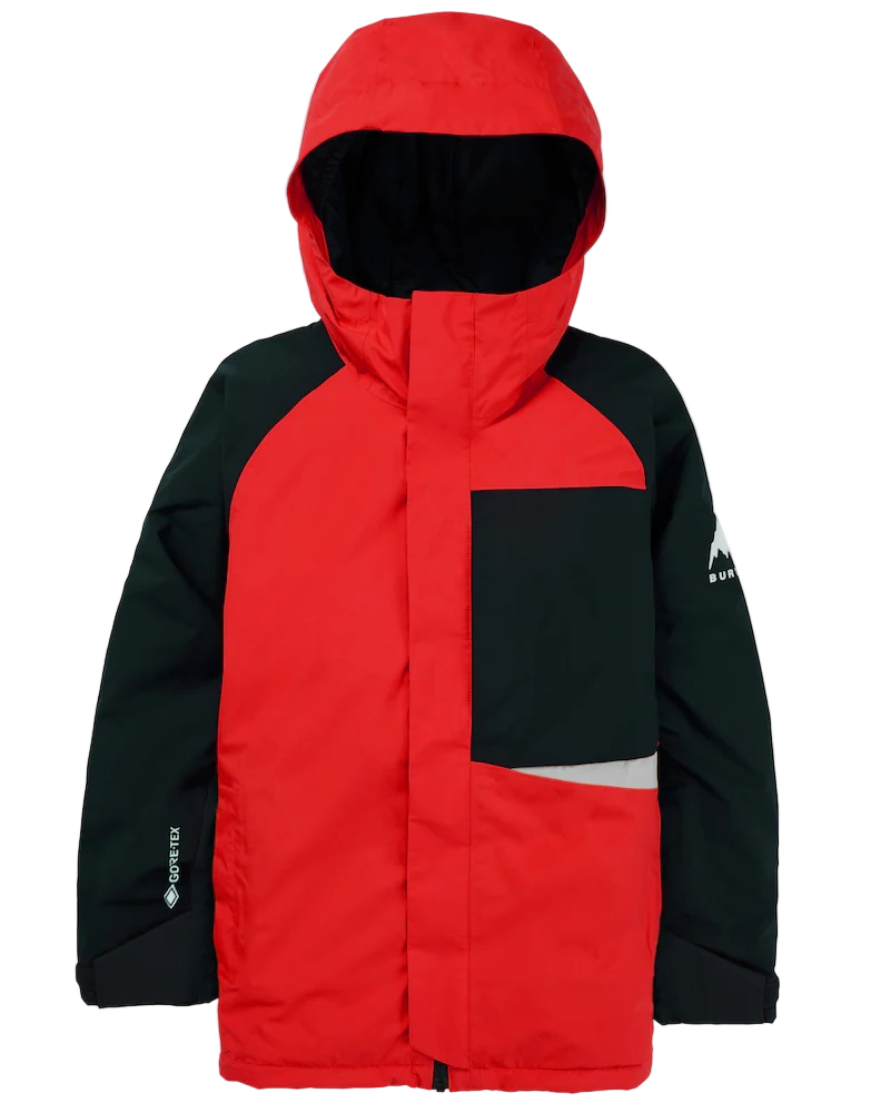 BURTON 子ども用 スノーウェア レッド/ブラック BURTON jacket Kids Gore Powline flame scarlet/true black – Simple