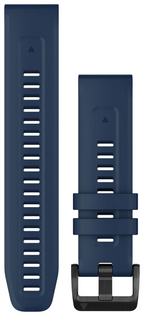GARMIN Quickfit 22mm Silicone captain blue watch band