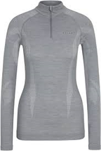 FALKE thermo shirt WT Longsleeve Zip women grey