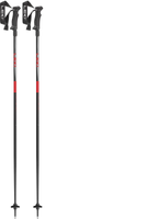 LEKI Hot Shot black/silver/red poles