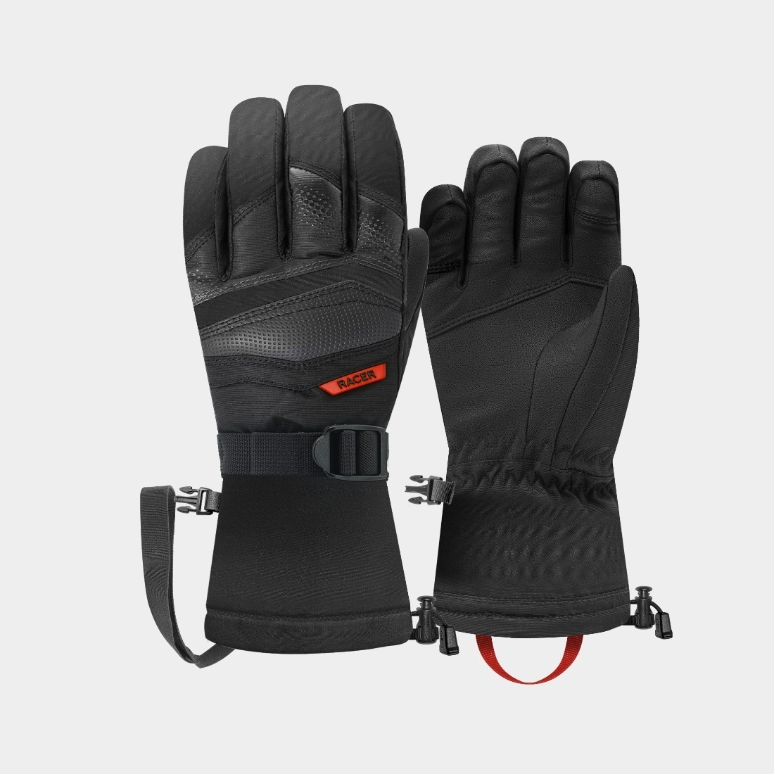 RACER Kinder Venom 5 schwarz/schwarz Handschuhe – Simple Bike Store