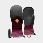 RACER W Map 6 Mitt black/pink mittens