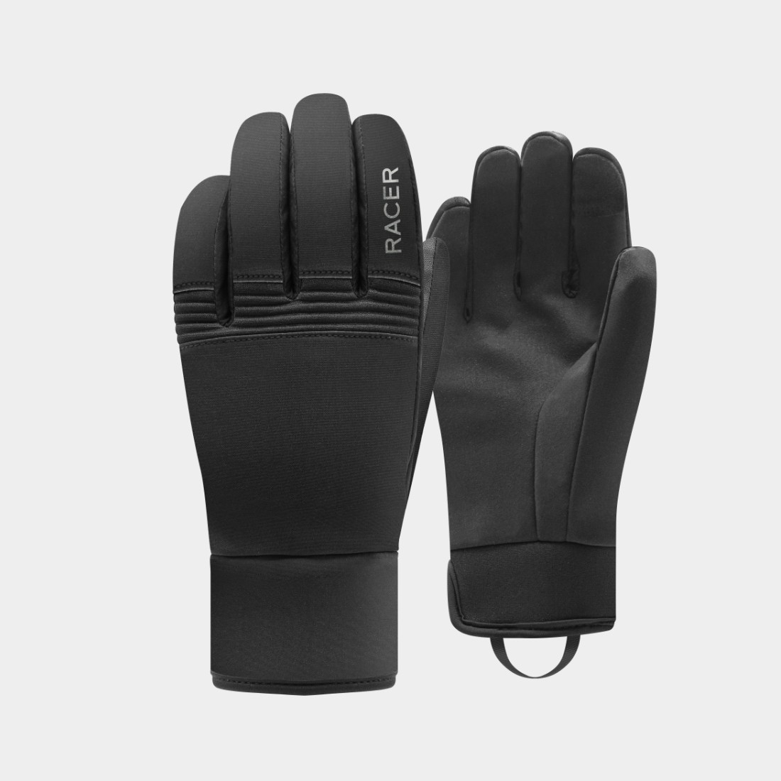 RACER Palmer Thermic Uni schwarze Handschuhe – Simple Bike Store