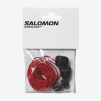 SALOMON footwear Quicklace Kit red/black quick laces