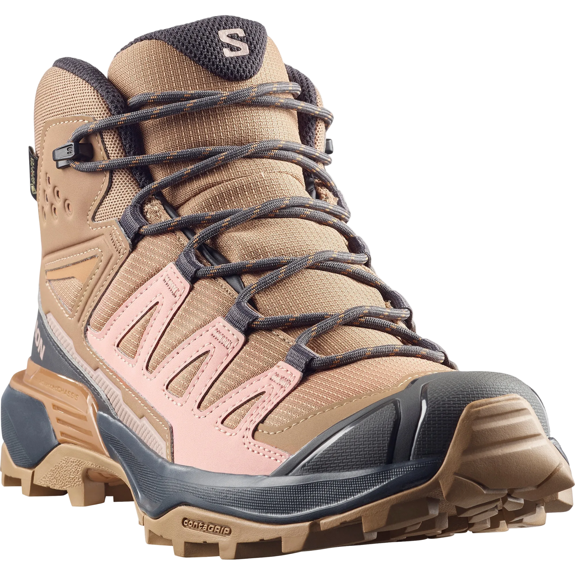 SALOMON shoes X Ultra 360 Mid GTX W burro/shadow gray/pecan brown