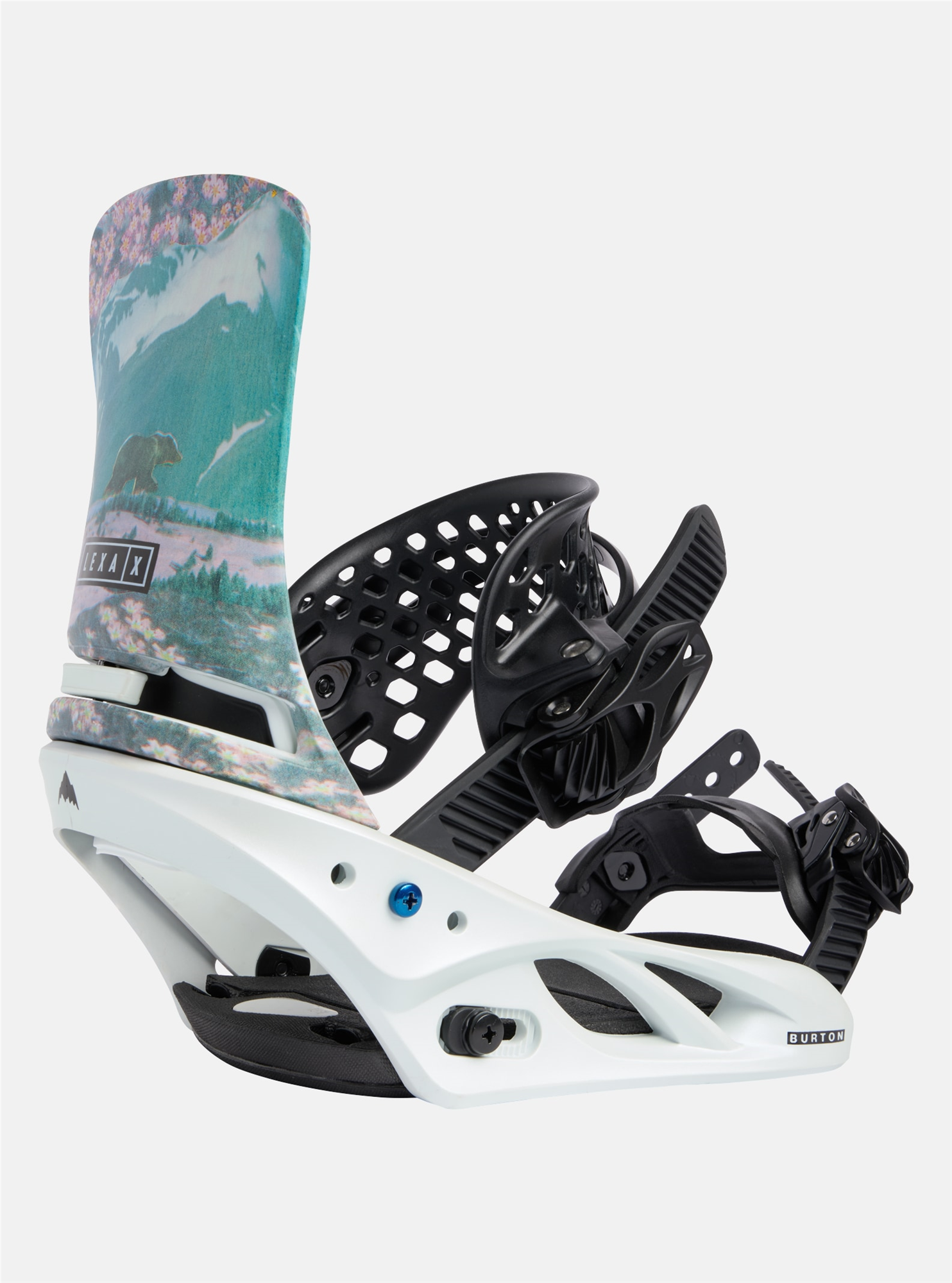 BURTON bindings WMS Lexa X light blue/white – Simple Bike Store