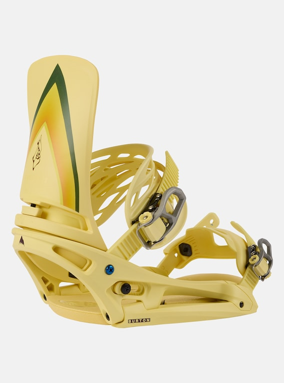 BURTON bindings Cartel X yellow/green – Simple Bike Store