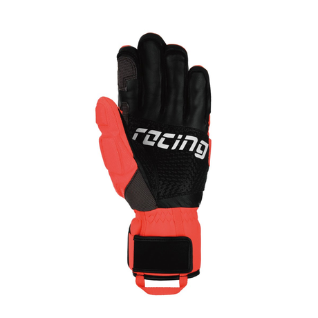 reusch-gloves-wc-warrior-gs-black-fluo-red