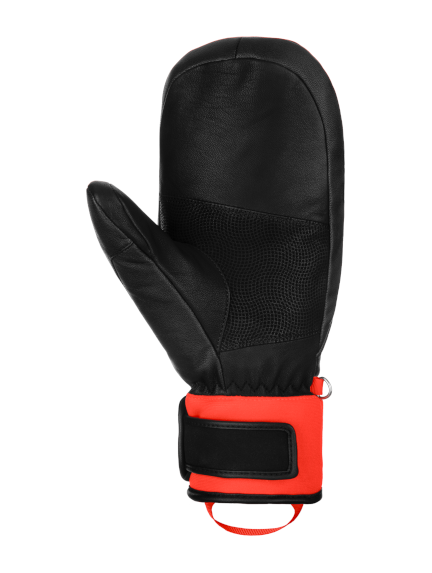reusch-gloves-wc-warrior-team-mitt-black-fluo-red