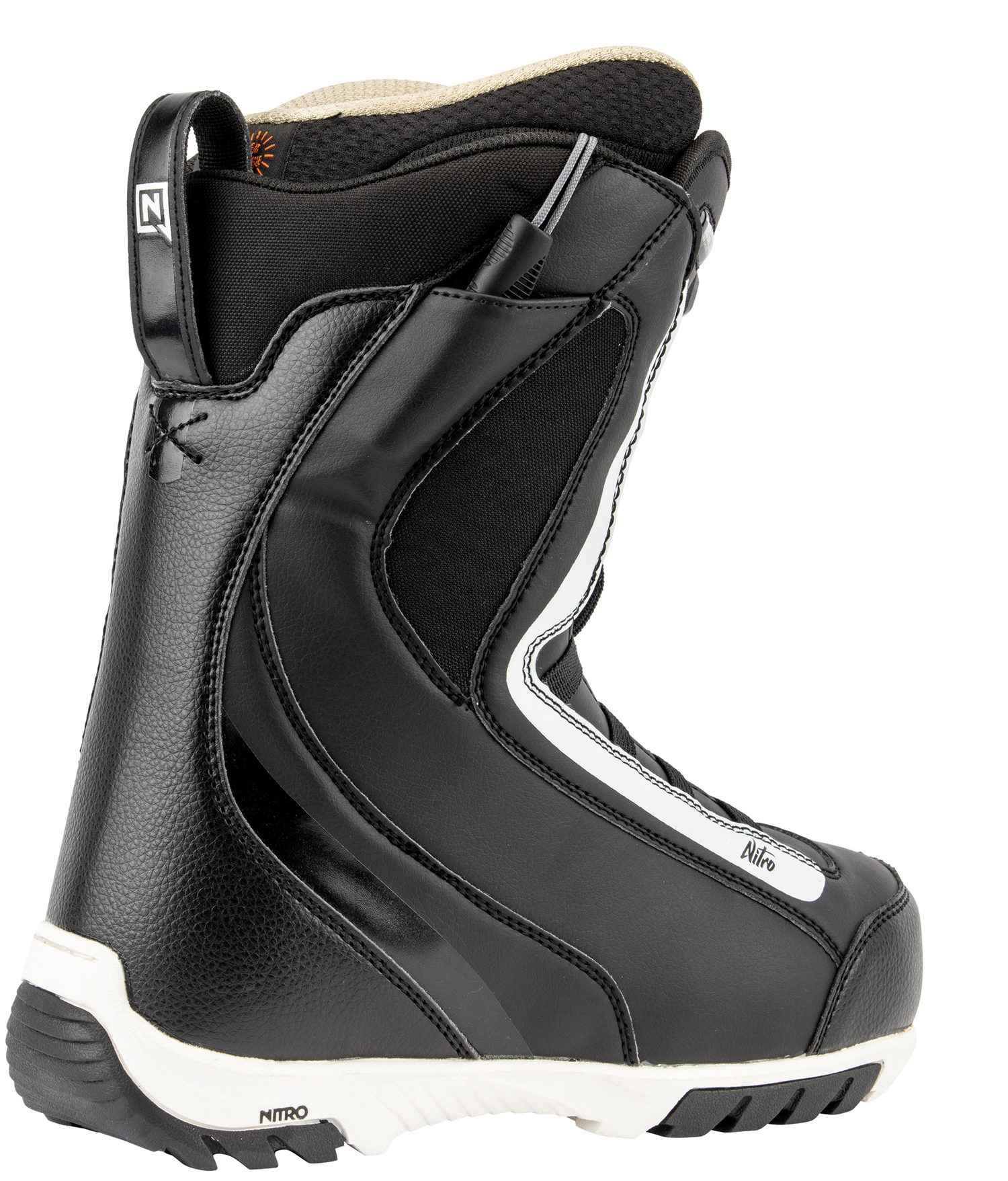 NITRO Boots Cuda TLS Black/White – Simple Bike Store