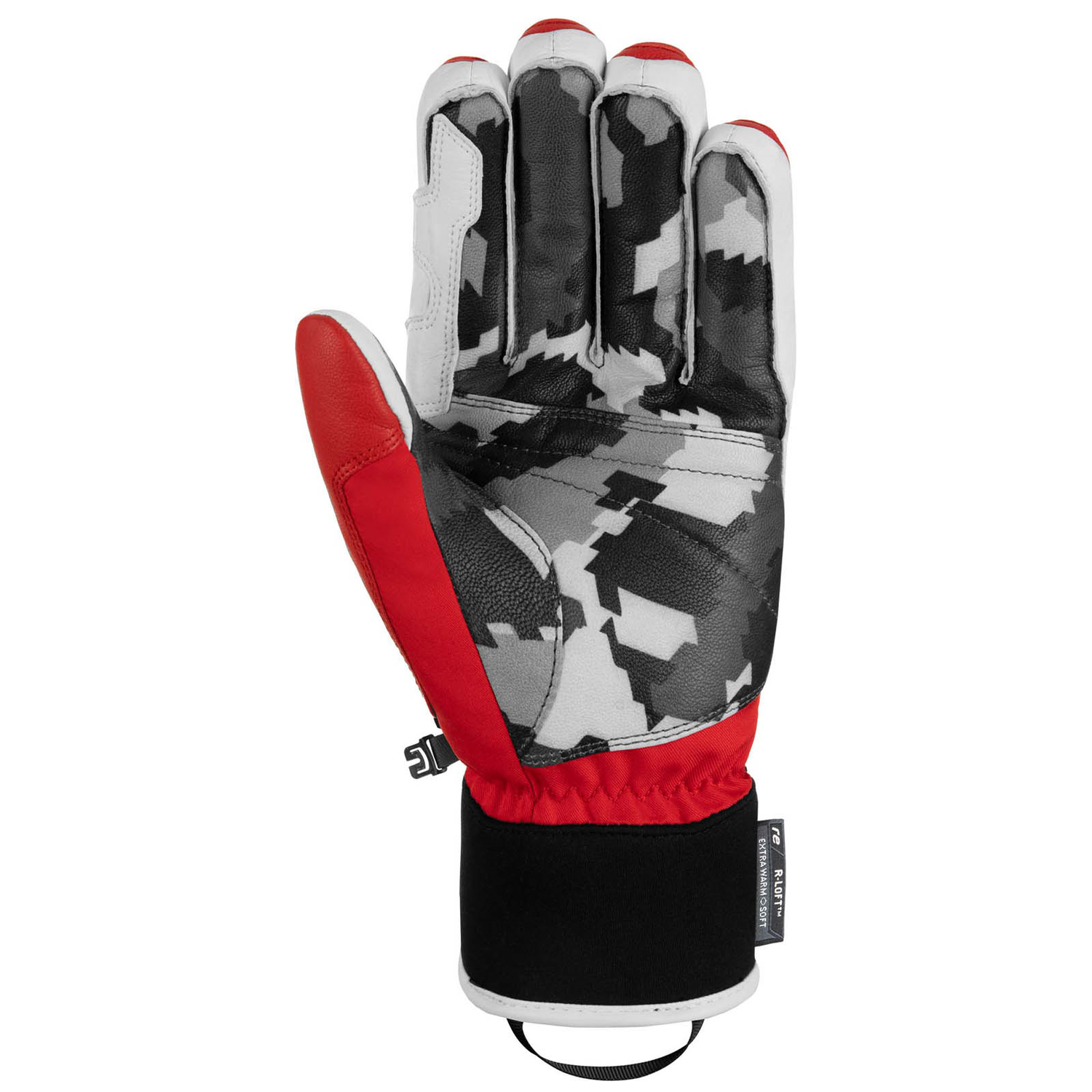 Reusch Gloves Marco OderMatt Red/Grey Camo XL/XXL 10.5