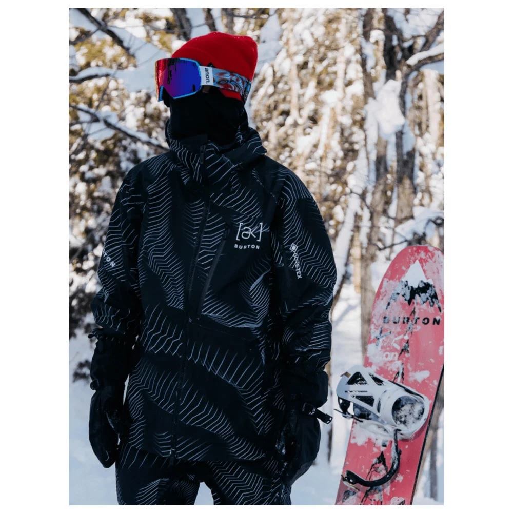 BURTON Jacket AK Gore Cyclic Black Stripes – Simple Bike Store BURTON Jacket AK Gore Cyclic Black Stripes – Simple Bike Store