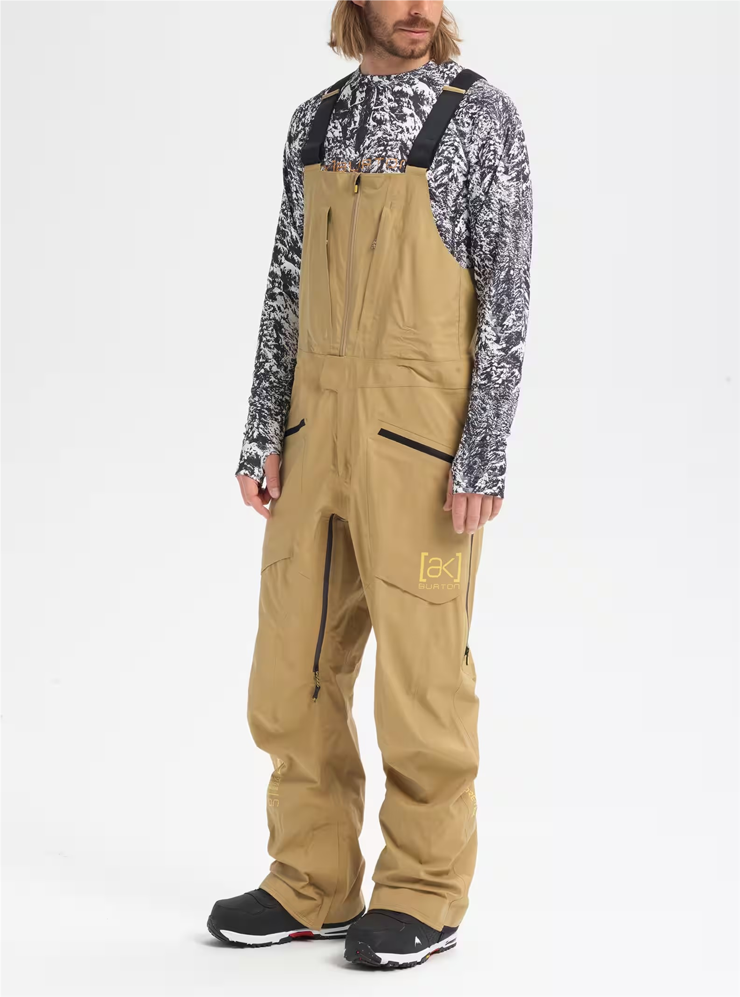 BURTON Pants AK Gore Freebird 3L Stretch Bib Brown – Simple Bike Store BURTON Pants AK Gore Freebird 3L Stretch Bib Brown – Simple Bike Store