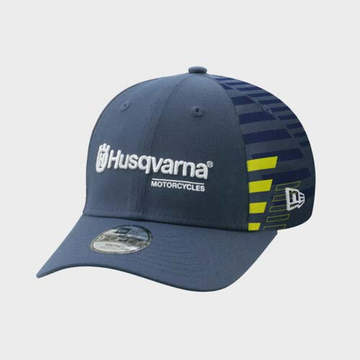 husqvarna-cepure-kids-team-curved-cap-blue-yellow