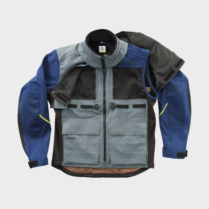 HUSQVARNA jacket Gotland blue/grey – Simple Bike Store