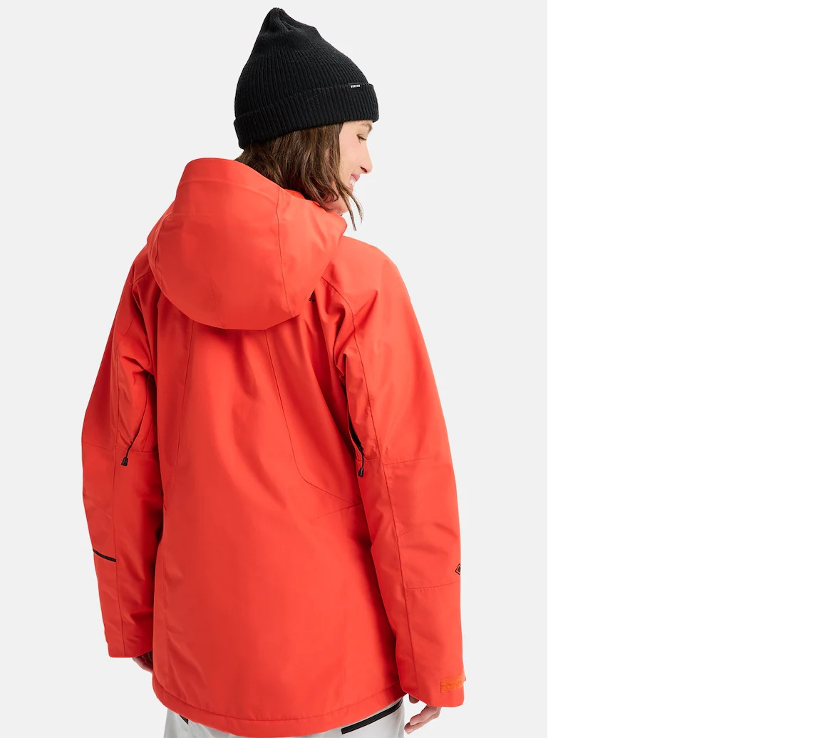 BURTON jacket WMS Gore Reserve Ins fiesta red – Simple Bike Store