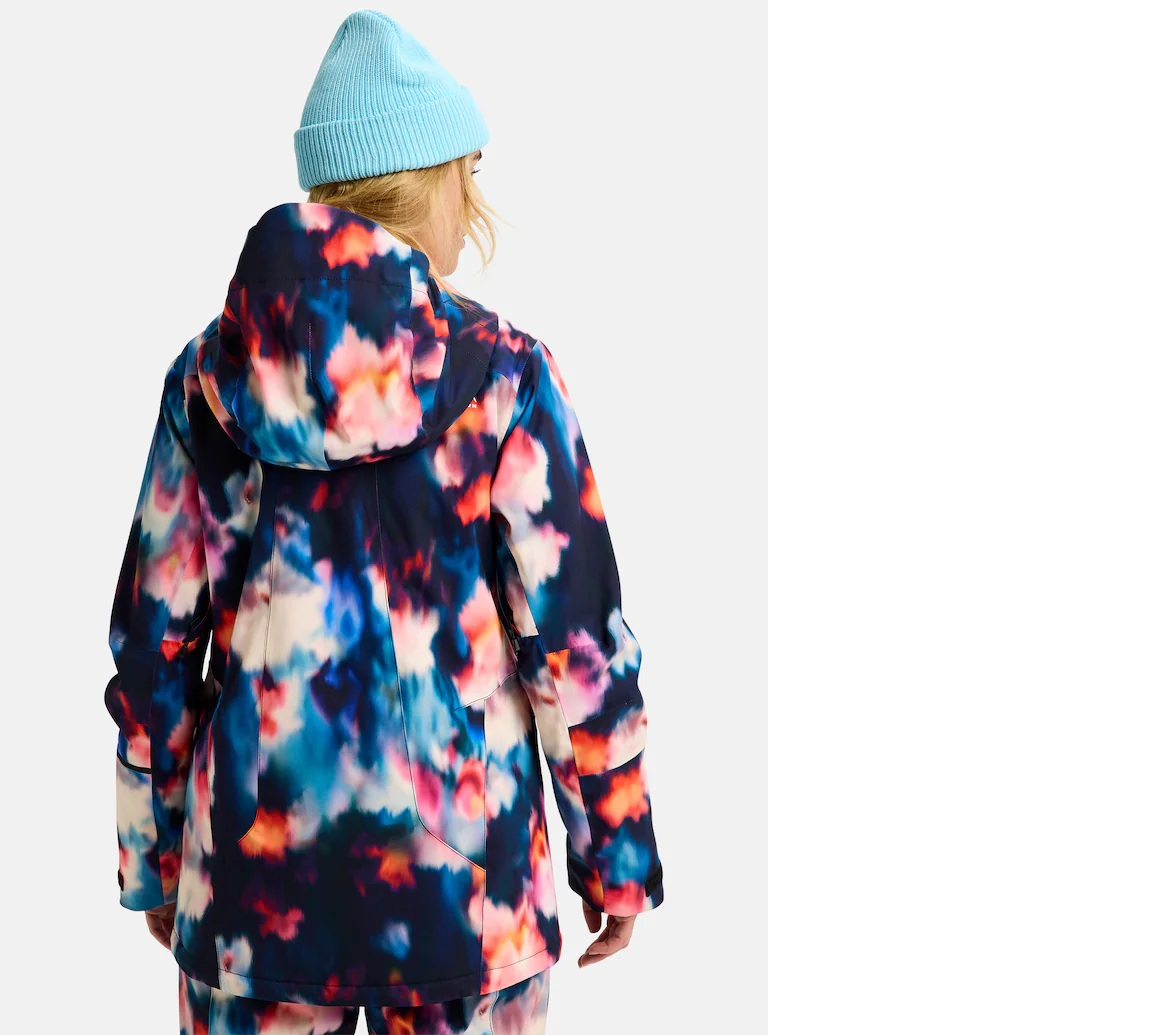 BURTON jacket WMS Reserve 2L Ins Stretch floral blur – Simple Bike