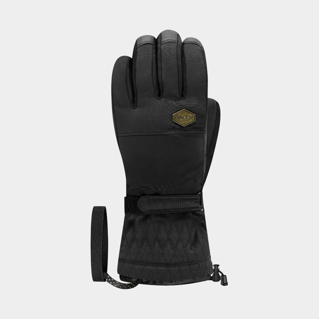 RACER W Gely 7 schwarze/schwarze Handschuhe – Simple Bike Store