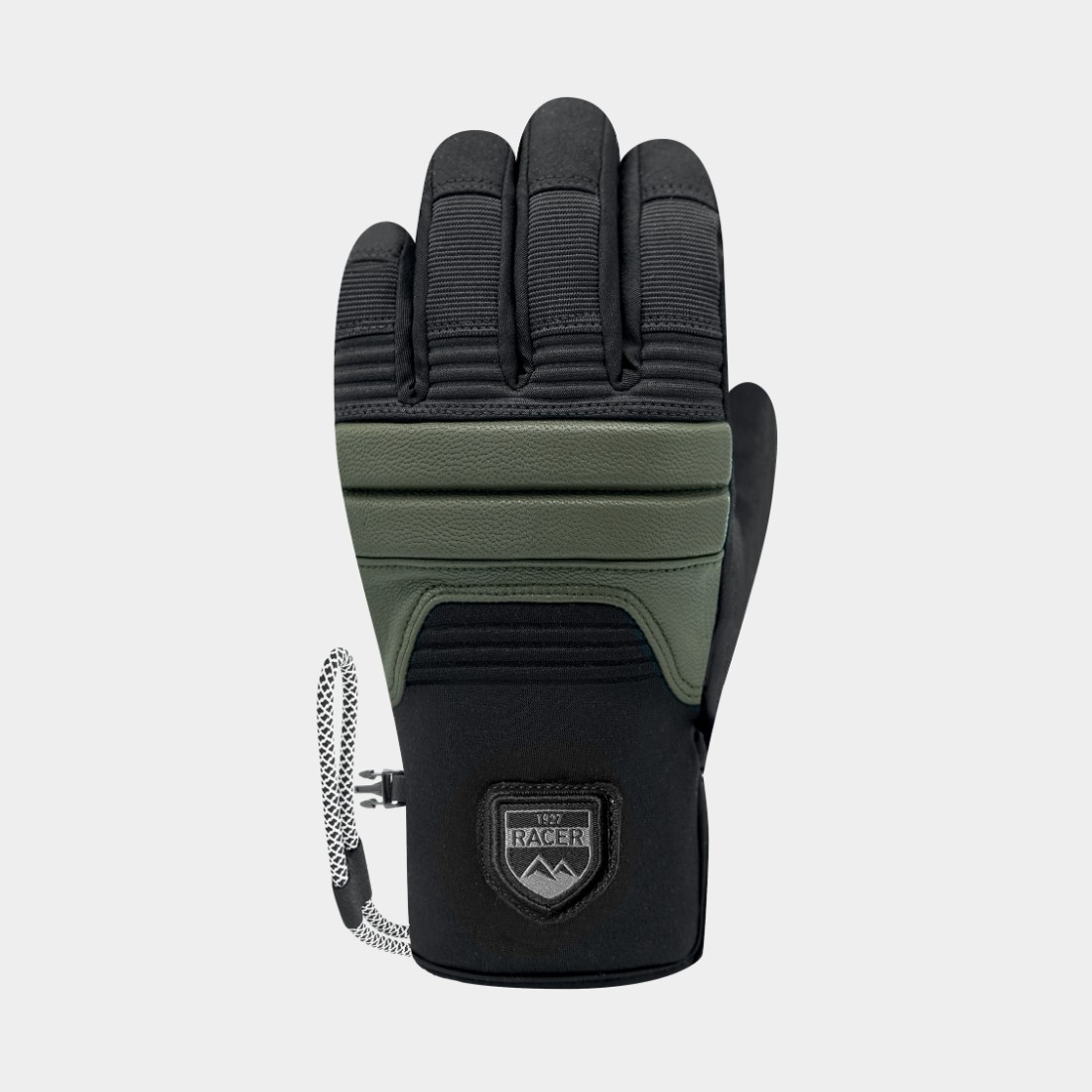 die grünen handschuhe RACER Glorify 3 schwarze/grüne Handschuhe – Simple Bike Store