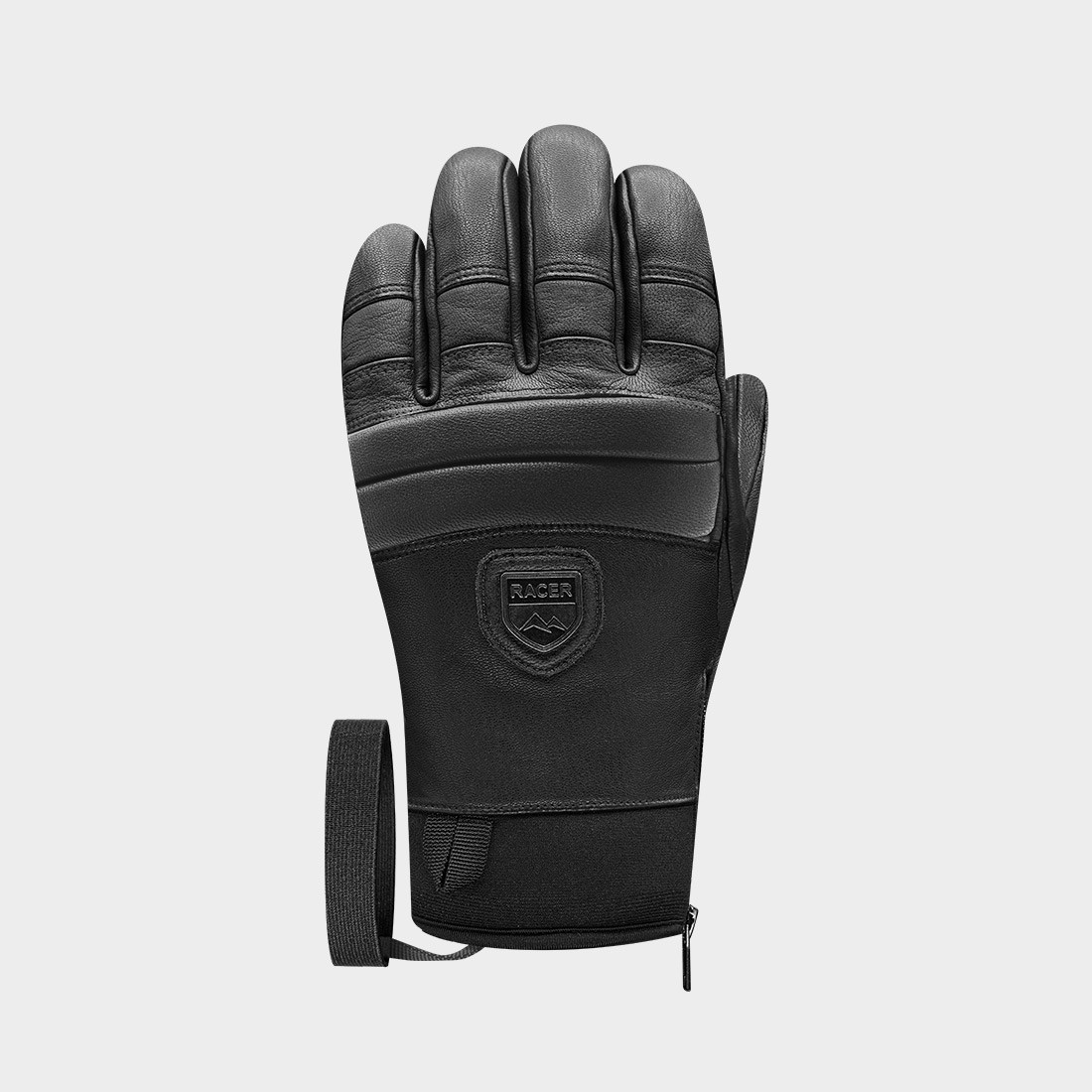 RACER 90 Leder 3 schwarze/schwarze Handschuhe – Simple Bike Store