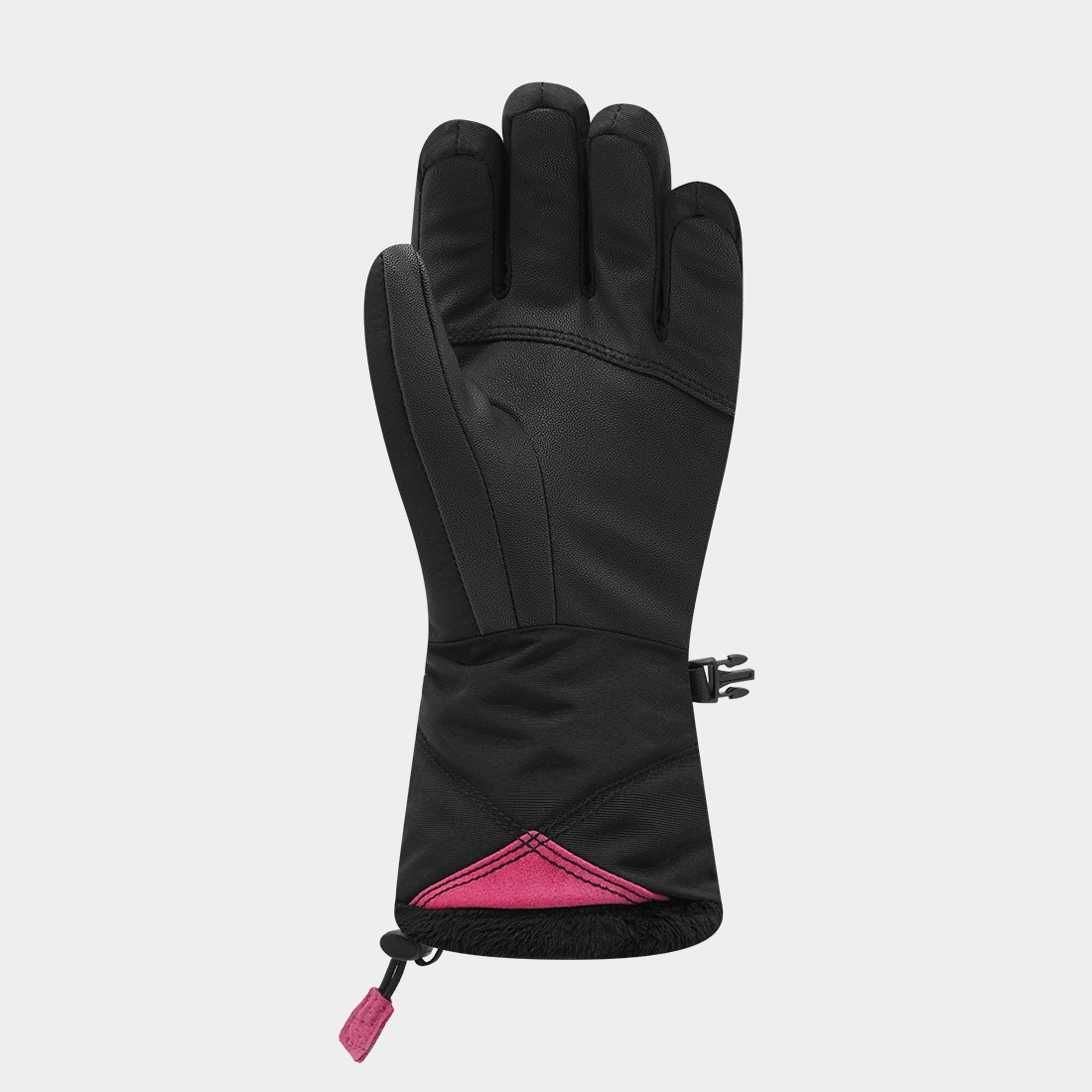 Y10 RACER Kinder Aurore 10 schwarze/rosa Handschuhe