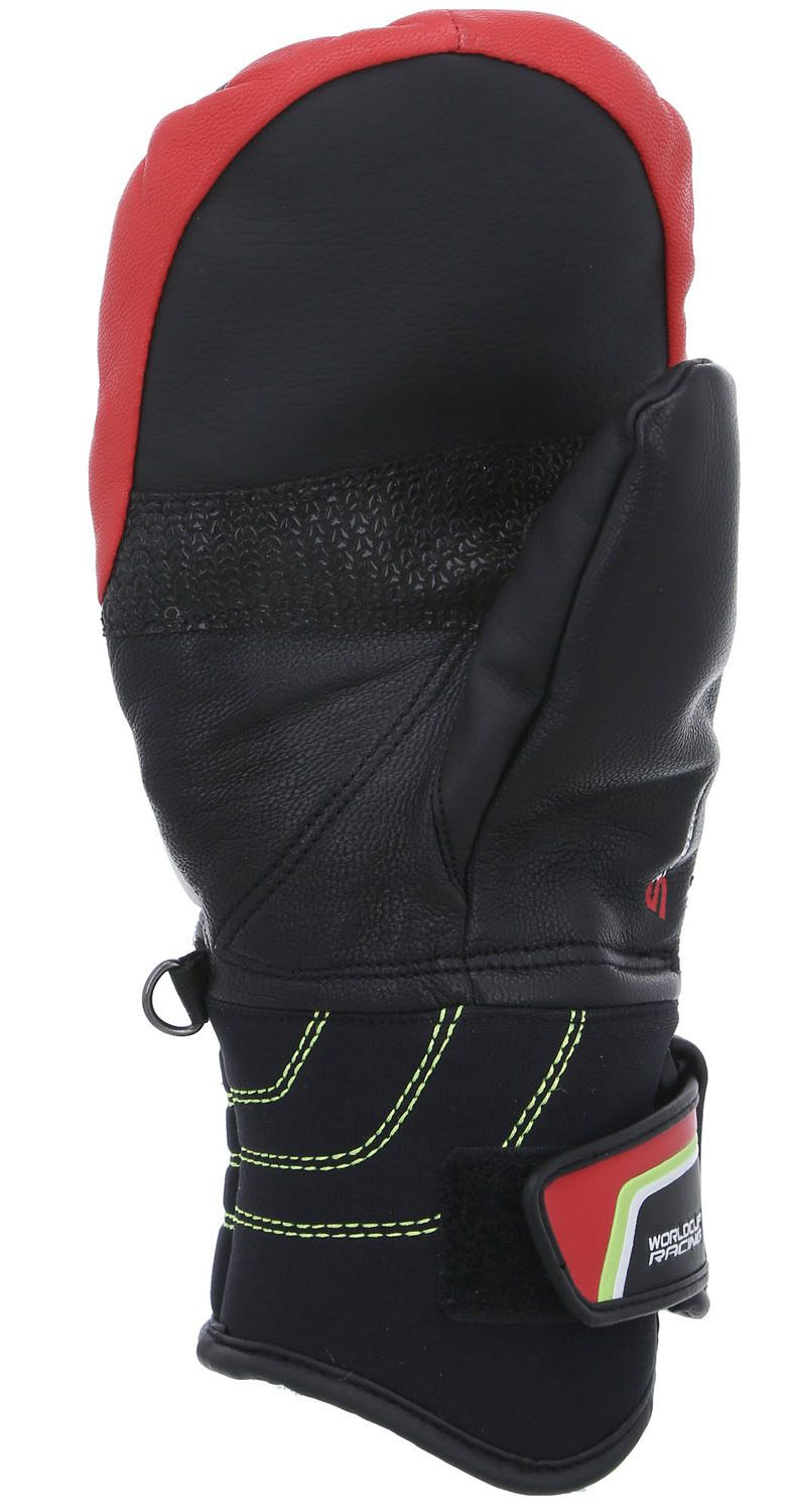 LEKI Handschuhe WC Rennen JR Flex Fausthandschuh schwarz/rot – Simple Bike Store