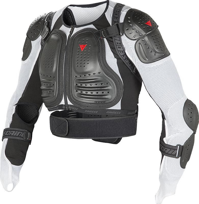 DAINESE Gepanzerte Jacke Manis JKT Pro Weiß/Schwarz – Simple Bike Store
