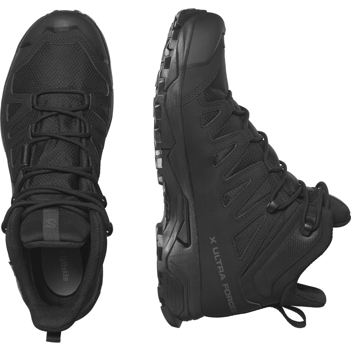 SALOMON X Ultra Forces Mid GTX black/black tactical boots – Simple