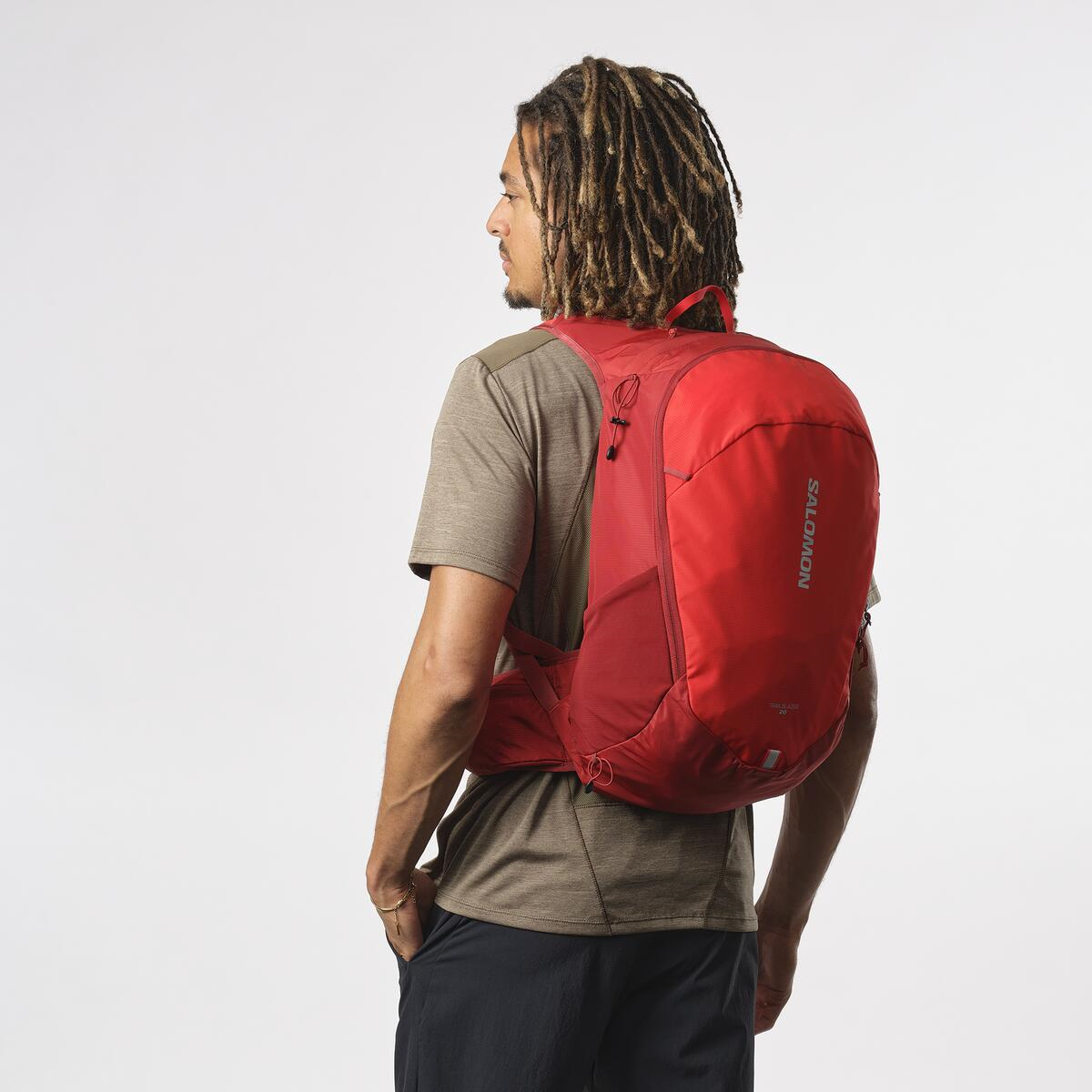 SALOMON soma muguras Trailblazer 30 bright red – Simple Bike Store