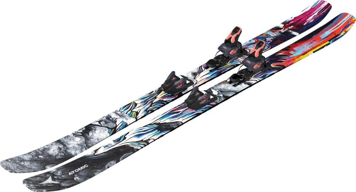 ATOMIC alpine skis with bindings Bent 100 w/N Strive 12 GW