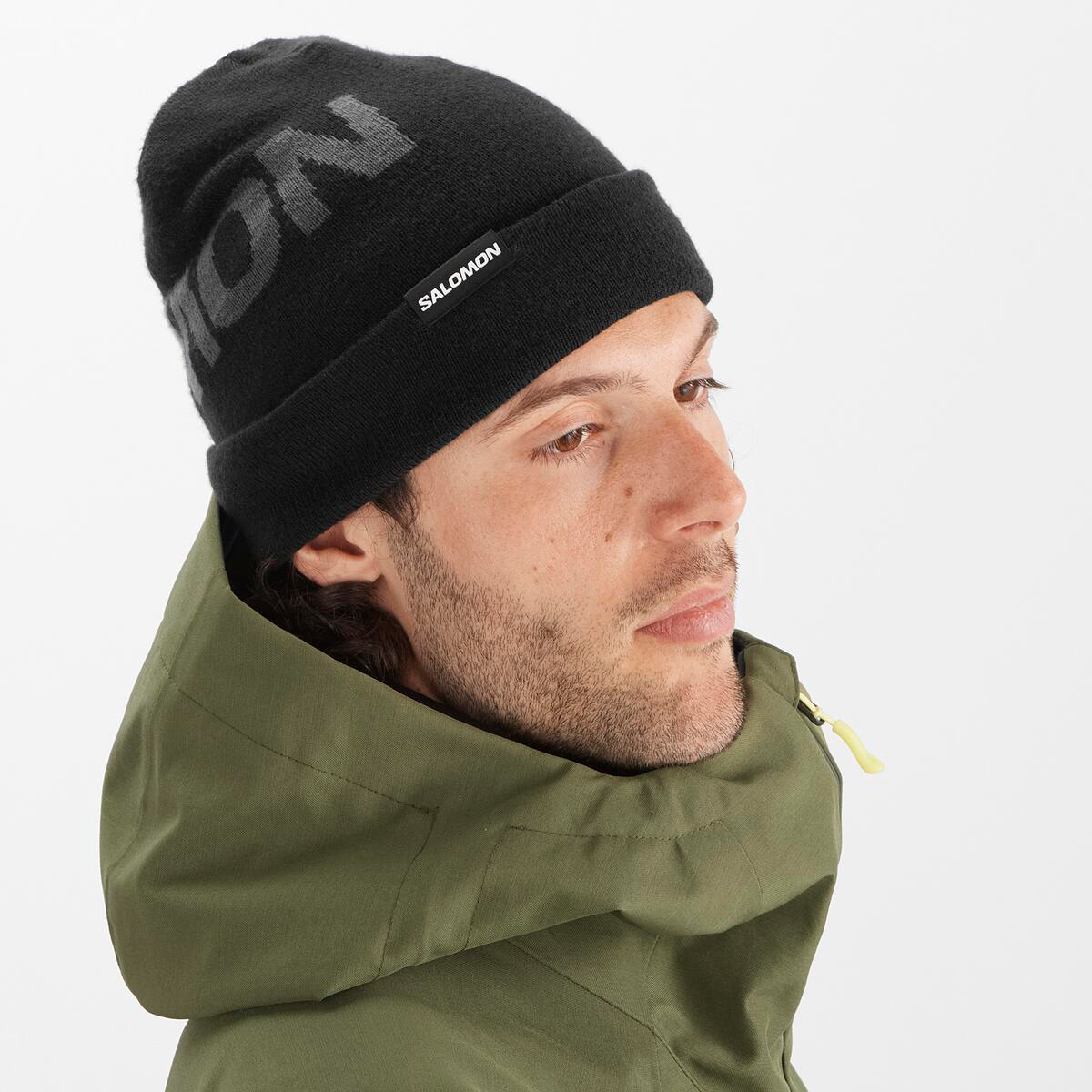 SALOMON hat Hermitage Beanie deep black – Simple Bike Store