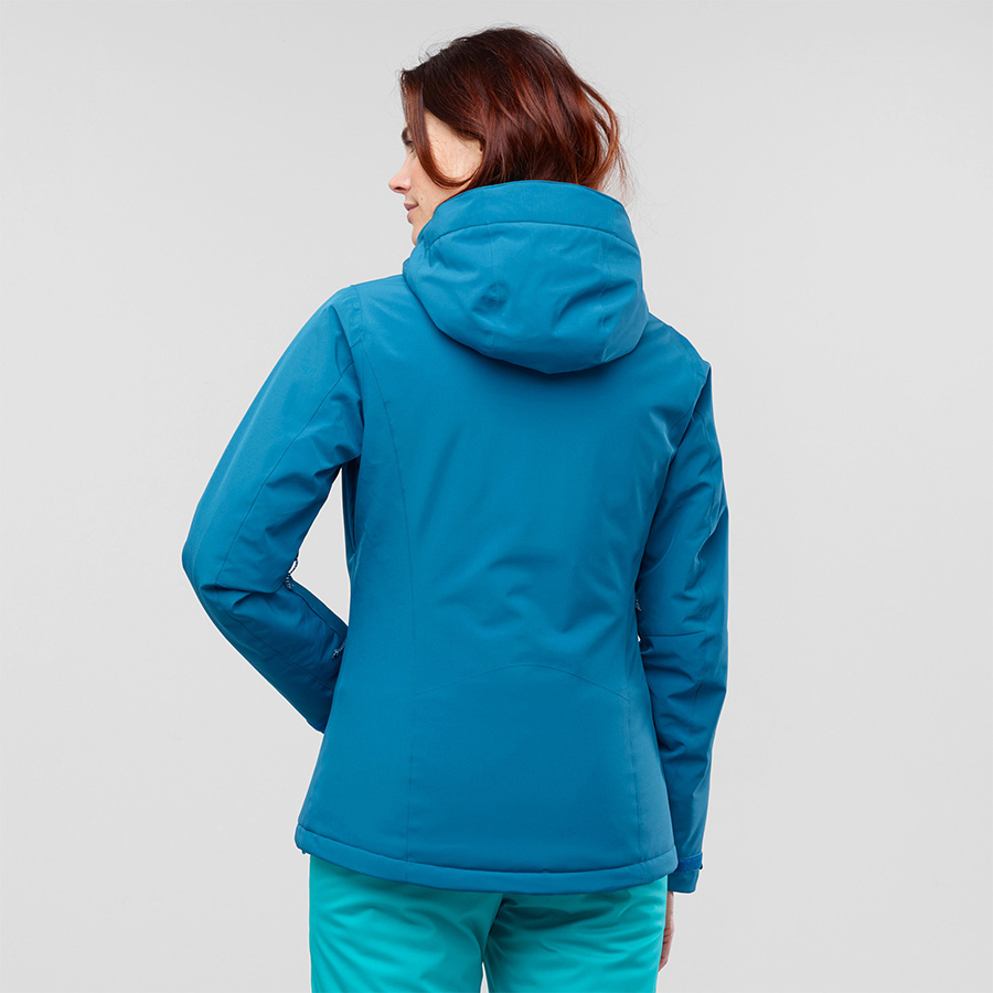 SALOMON Jacket W Stormpunch Blue – Simple Bike Store