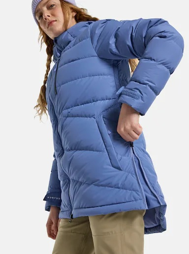 BURTON Jacket WNS Loyil Down Light Blue – Simple Bike Store