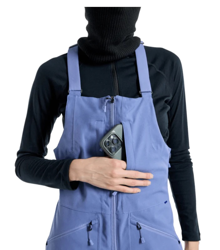 BURTON pants WMS Reserve Bib light blue – Simple Bike Store