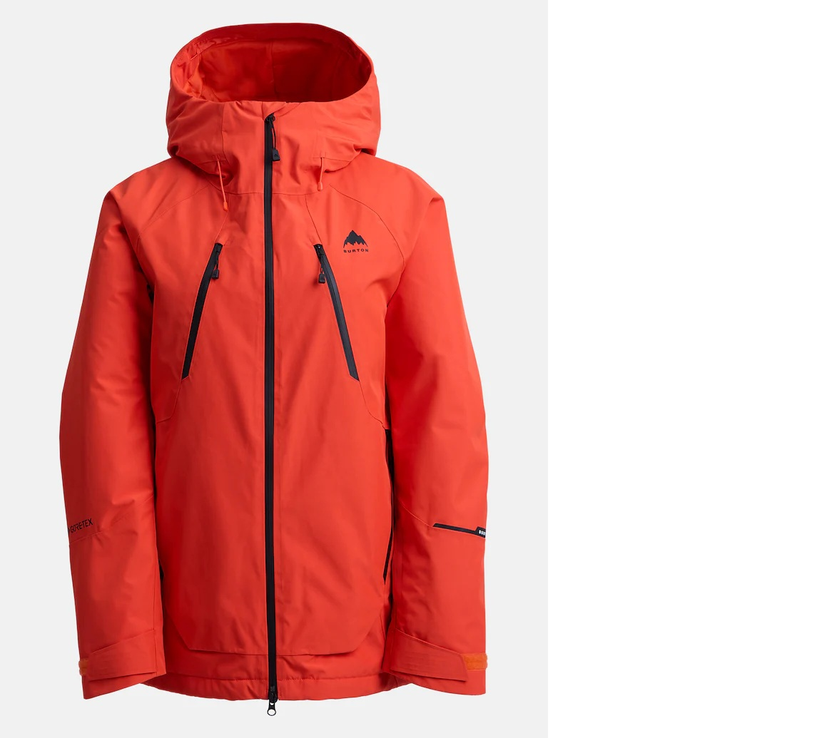 BURTON jacket WMS Gore Reserve Ins fiesta red – Simple Bike Store