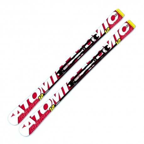 ATOMIC Skis With Bindings Race GS 12 JR Red/White – Simple Bike Store
