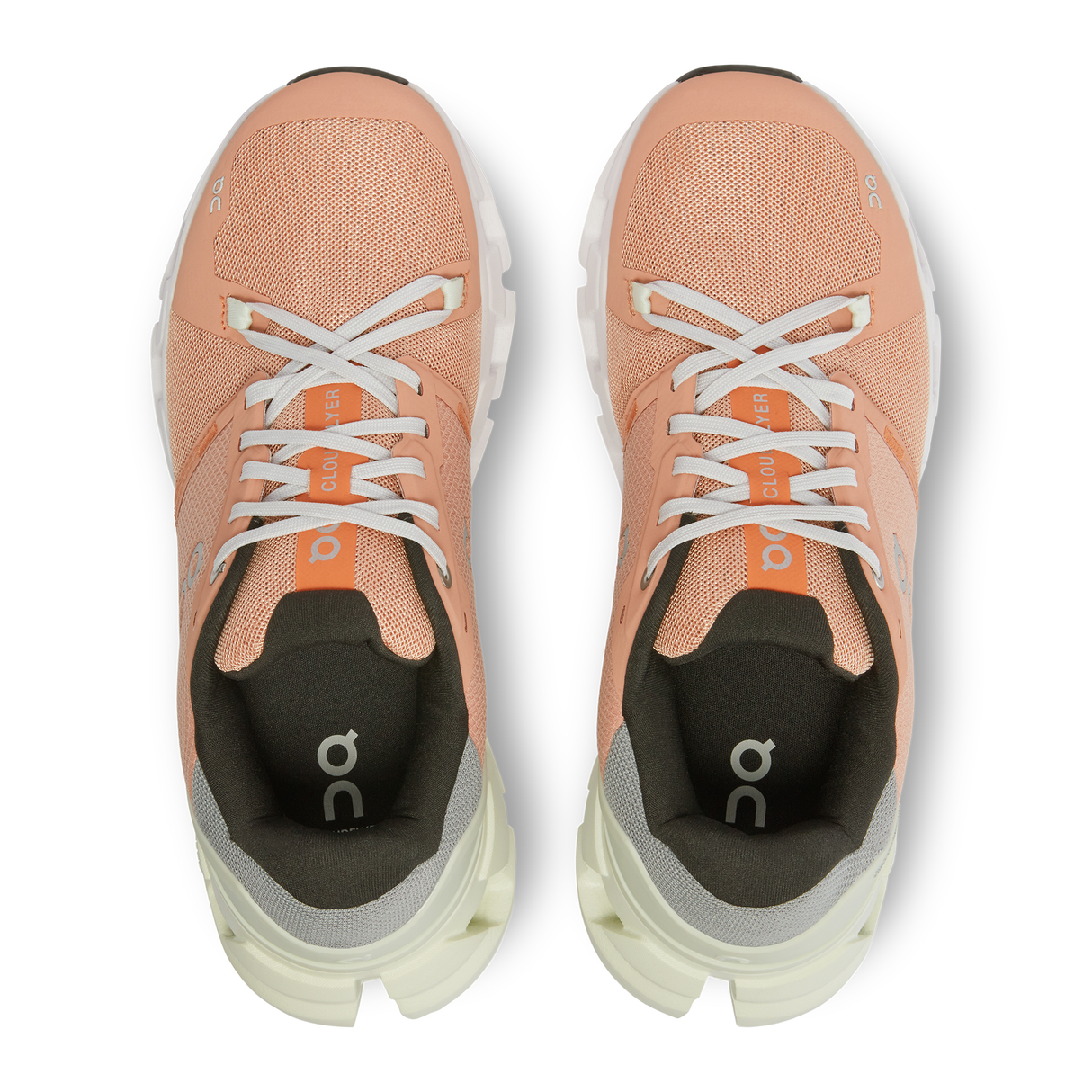 on-apavi-cloudflyer-4-w-peach-light-green