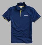 HUSQVARNA Classic Polo blue/yellow polo shirt
