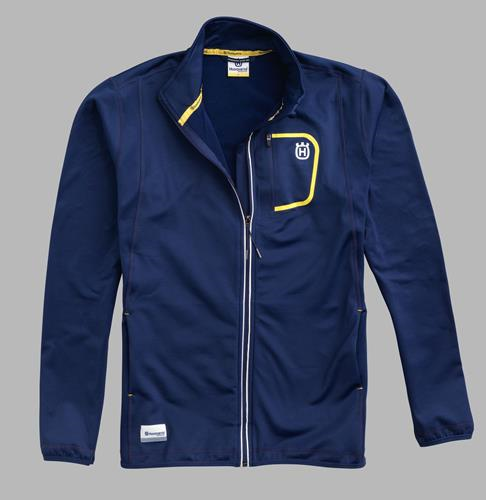 HUSQVARNA jaka Basic Logo Zip blue/yellow – Simple Bike Store