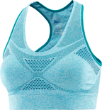SALOMON Medium Impact Bra W tourquise sports bra