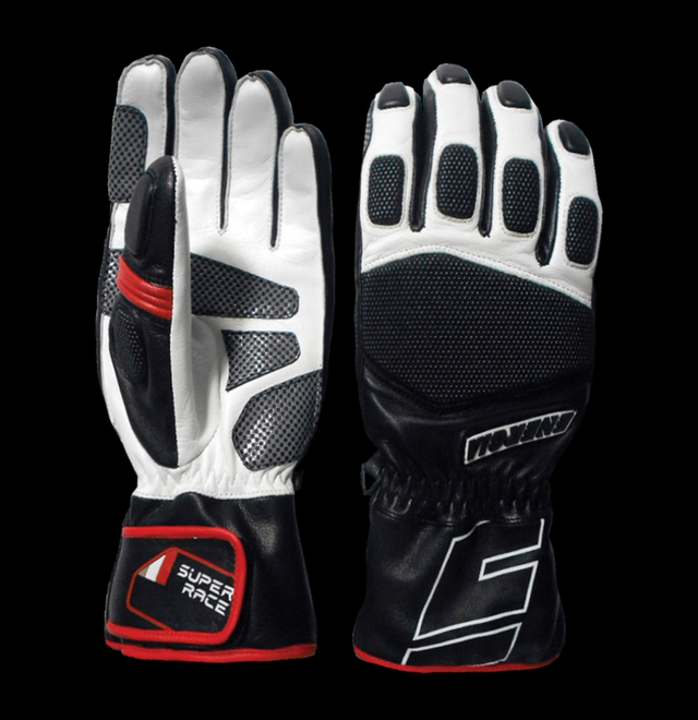 energiapura-cimdi-super-race-jr-black-white-red