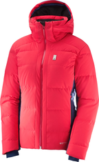 SALOMON Jacket W Whitebreeze DWN Red/Blue
