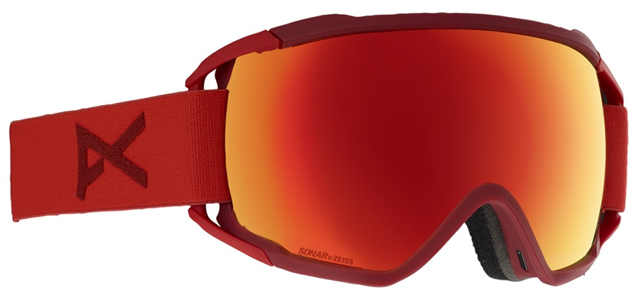 anon circuit goggles Red with Sonar Red ANON Glasses Circuit Red w/Sonar Red